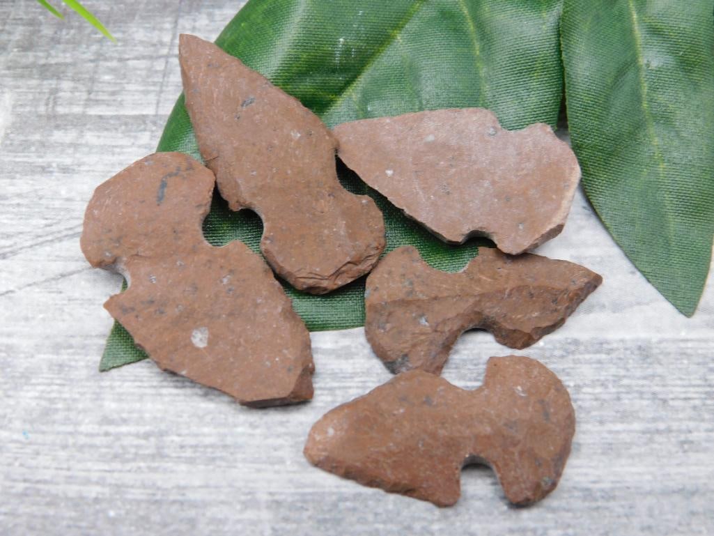 HAND KNAPPED ARTIFACT TOOLS ROCK STONE LAPIDARY SPECIMEN (1 of 2)