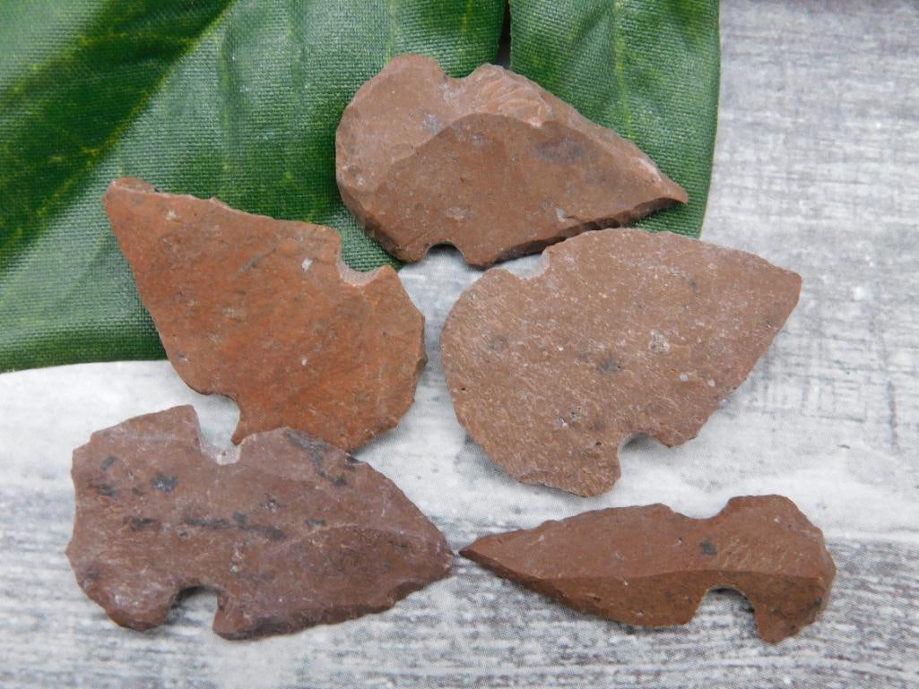 HAND KNAPPED ARTIFACT TOOLS ROCK STONE LAPIDARY SPECIMEN (1 of 2)