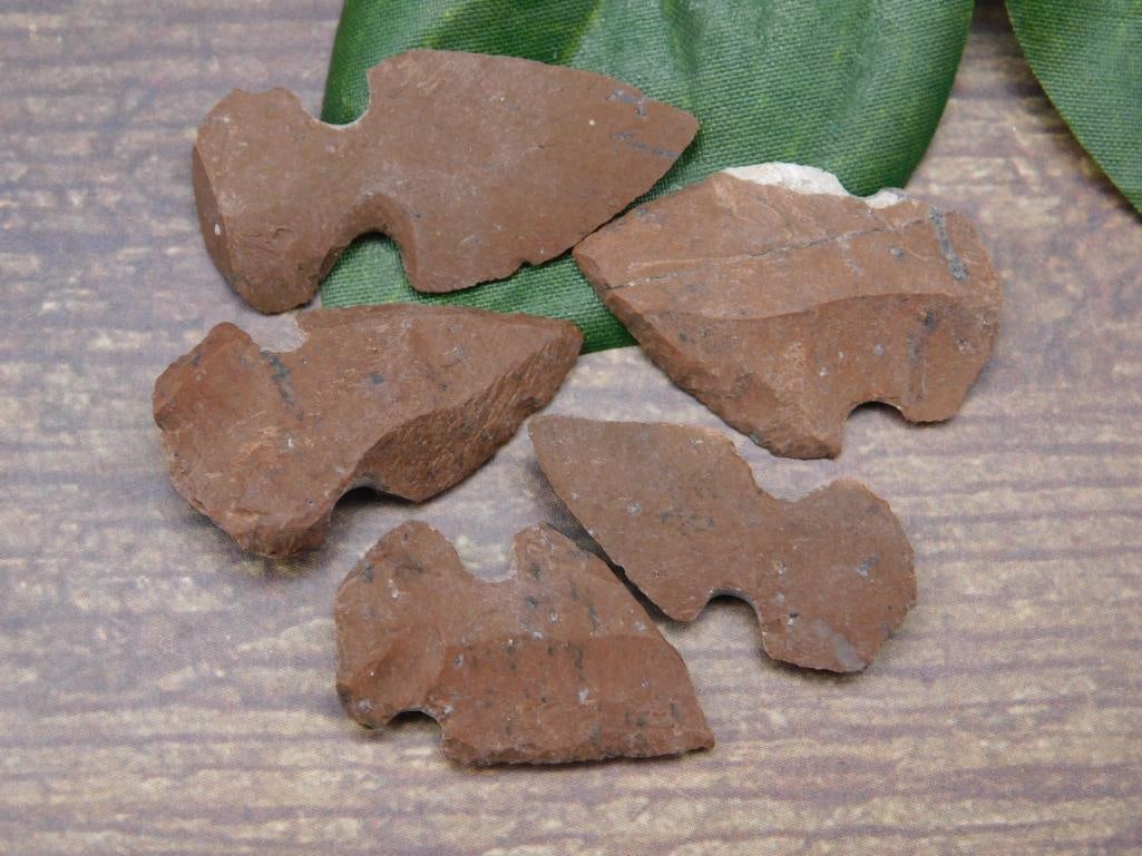 HAND KNAPPED ARTIFACT TOOLS ROCK STONE LAPIDARY SPECIMEN (1 of 2)