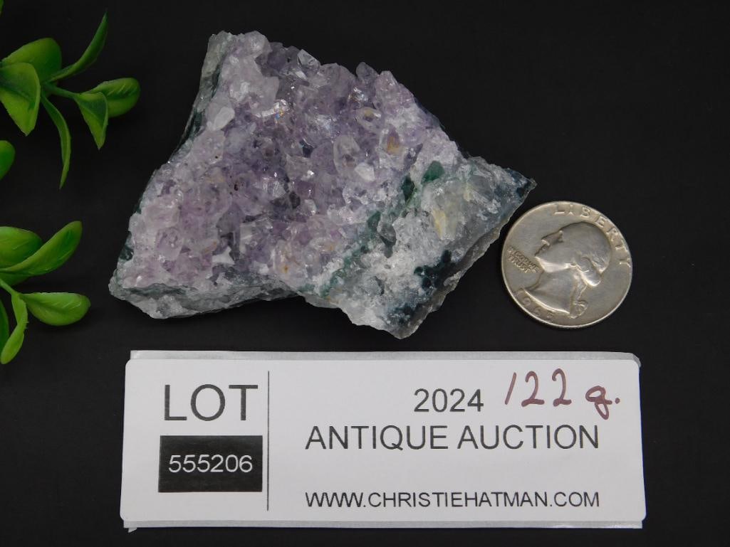 AMETHYST ROCK STONE LAPIDARY SPECIMEN - 2
