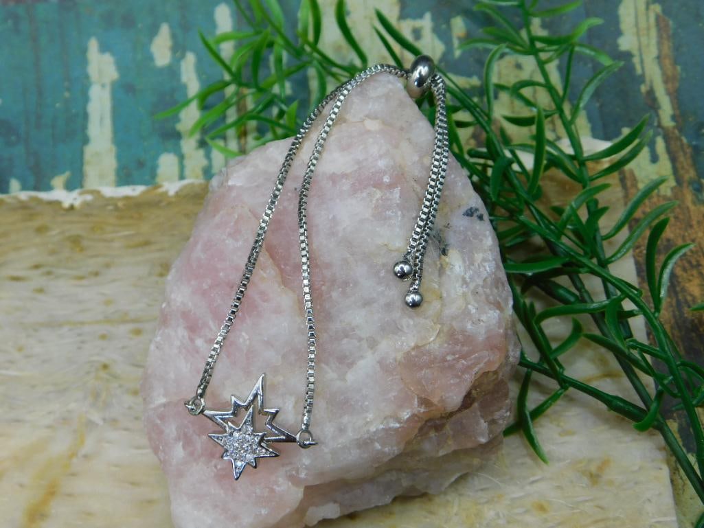 GENUINE STONE ADJUSTABLE BRACELET ROCK STONE LAPIDARY SPECIMEN: GENUINE STONE ADJUSTABLE BRACELET ROCK STONE LAPIDARY SPECIMEN