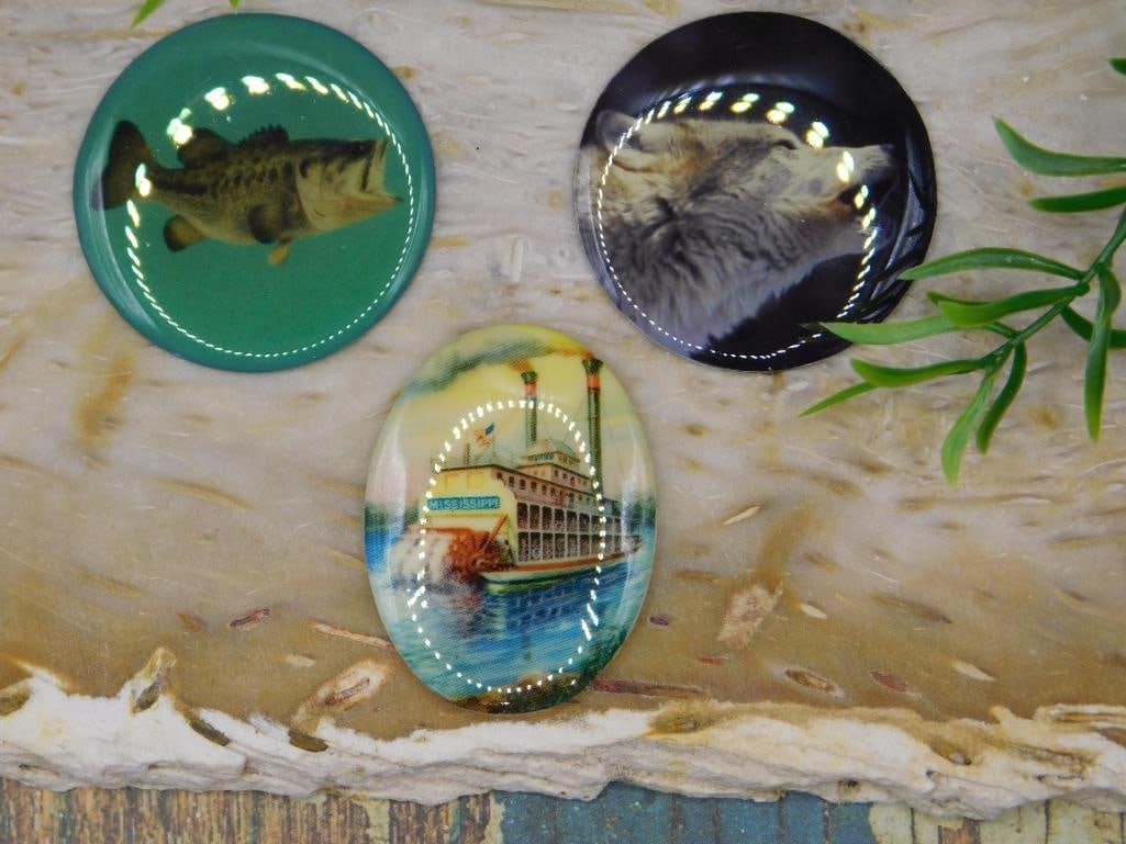 MIXED CABOCHON LOT ROCK STONE LAPIDARY SPECIMEN: MIXED CABOCHON LOT ROCK STONE LAPIDARY SPECIMEN