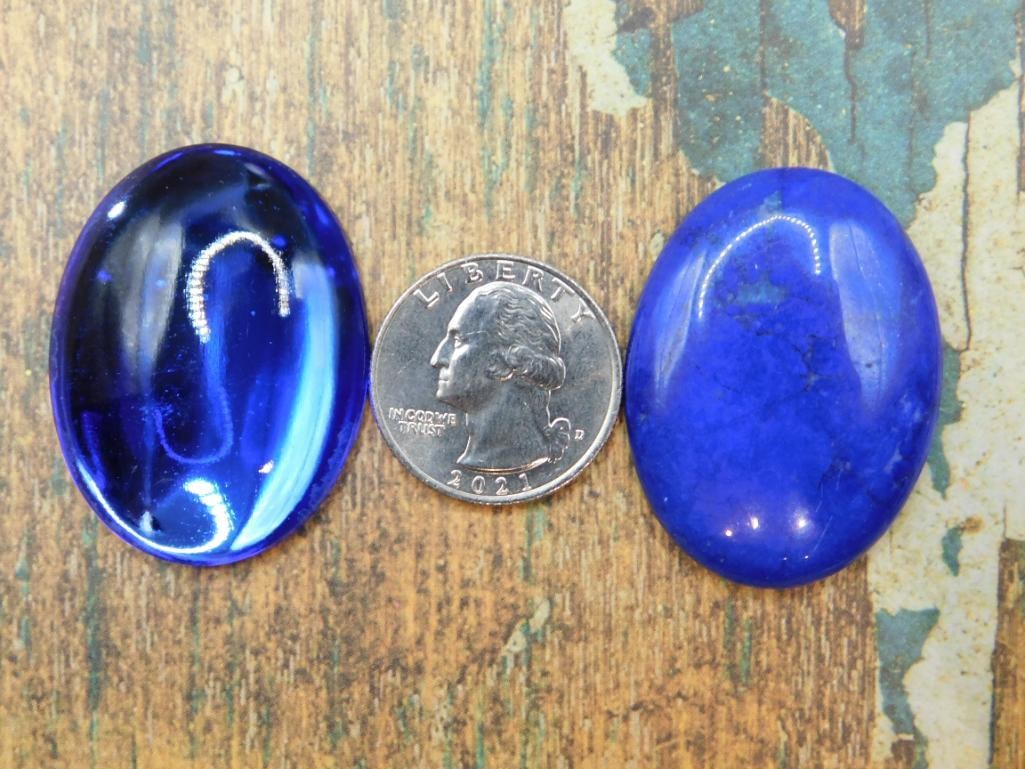 CABOCHONS ROCK STONE LAPIDARY SPECIMEN - 3