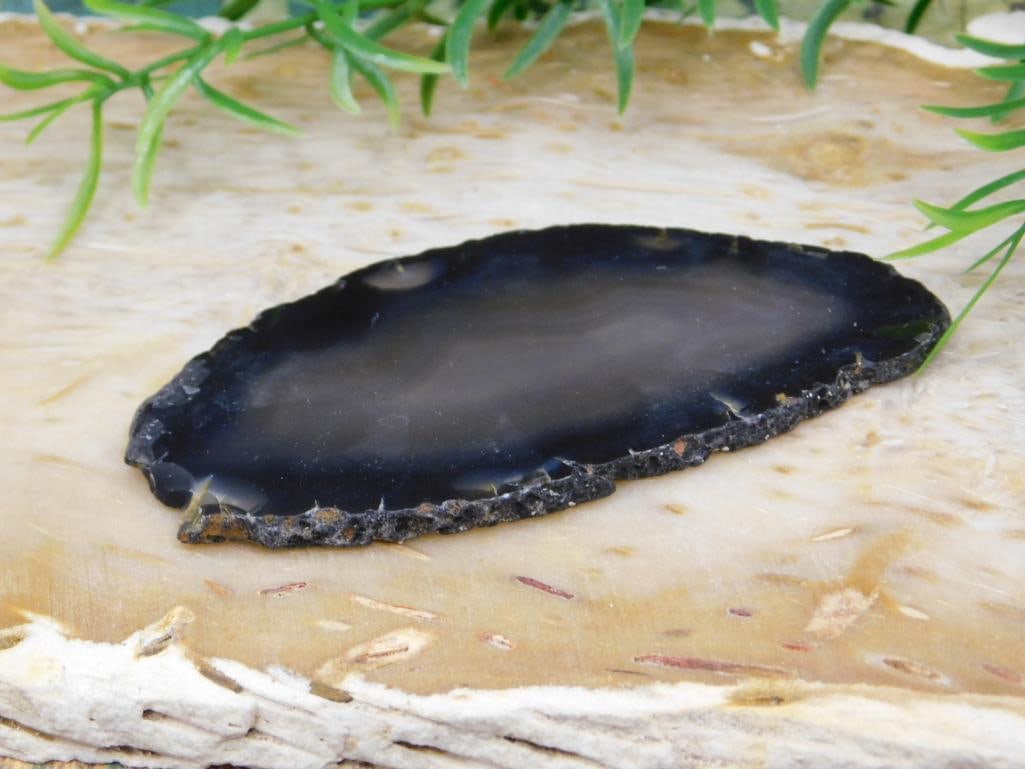 AGATE SLICE ROCK STONE LAPIDARY SPECIMEN - 2