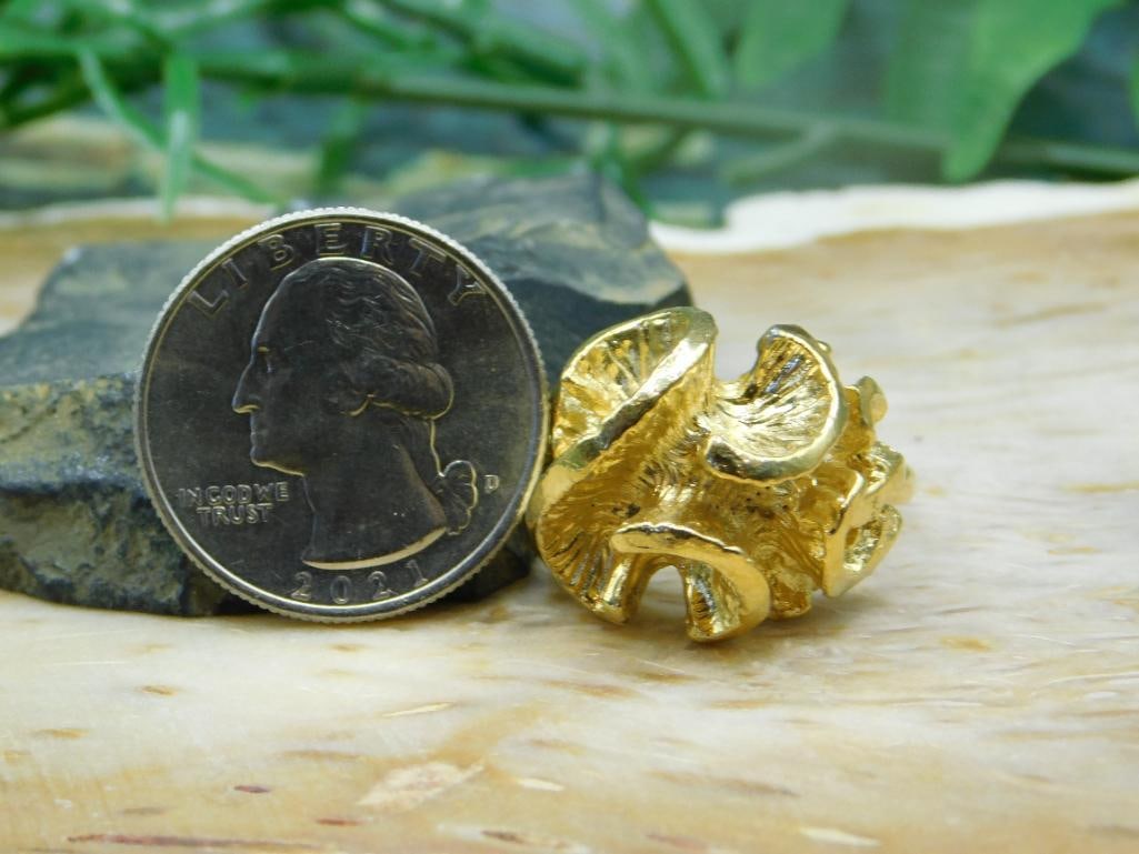 FLOWER RING ROCK STONE LAPIDARY SPECIMEN - 4