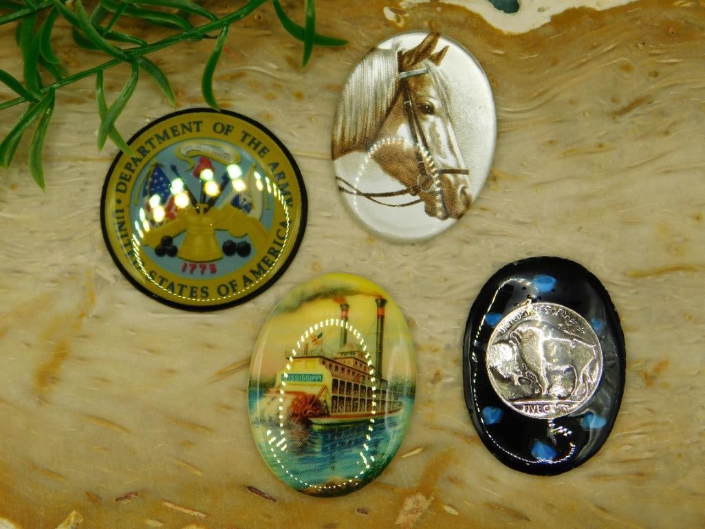 MIXED CABOCHON LOT ROCK STONE LAPIDARY SPECIMEN: MIXED CABOCHON LOT ROCK STONE LAPIDARY SPECIMEN