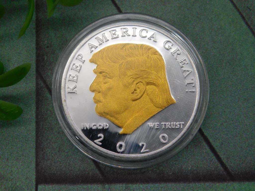 2020 DONALD TRUMP COIN: 2020 DONALD TRUMP COIN