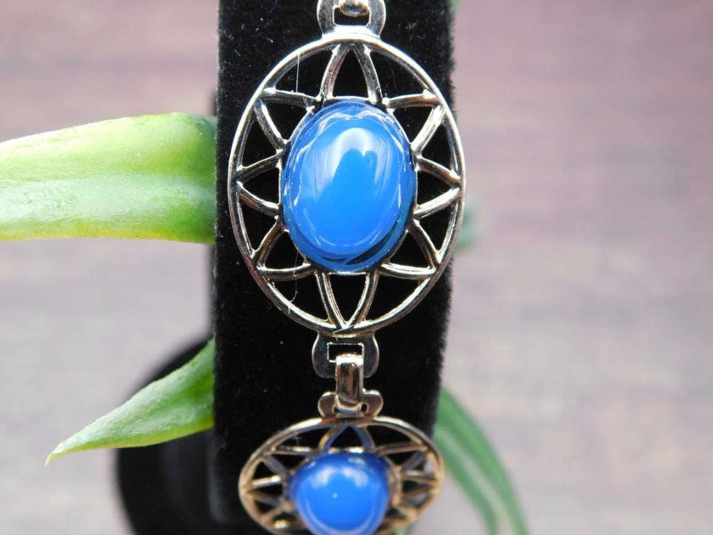 CATS EYE BRACELET ROCK STONE LAPIDARY SPECIMEN: CATS EYE BRACELET ROCK STONE LAPIDARY SPECIMEN