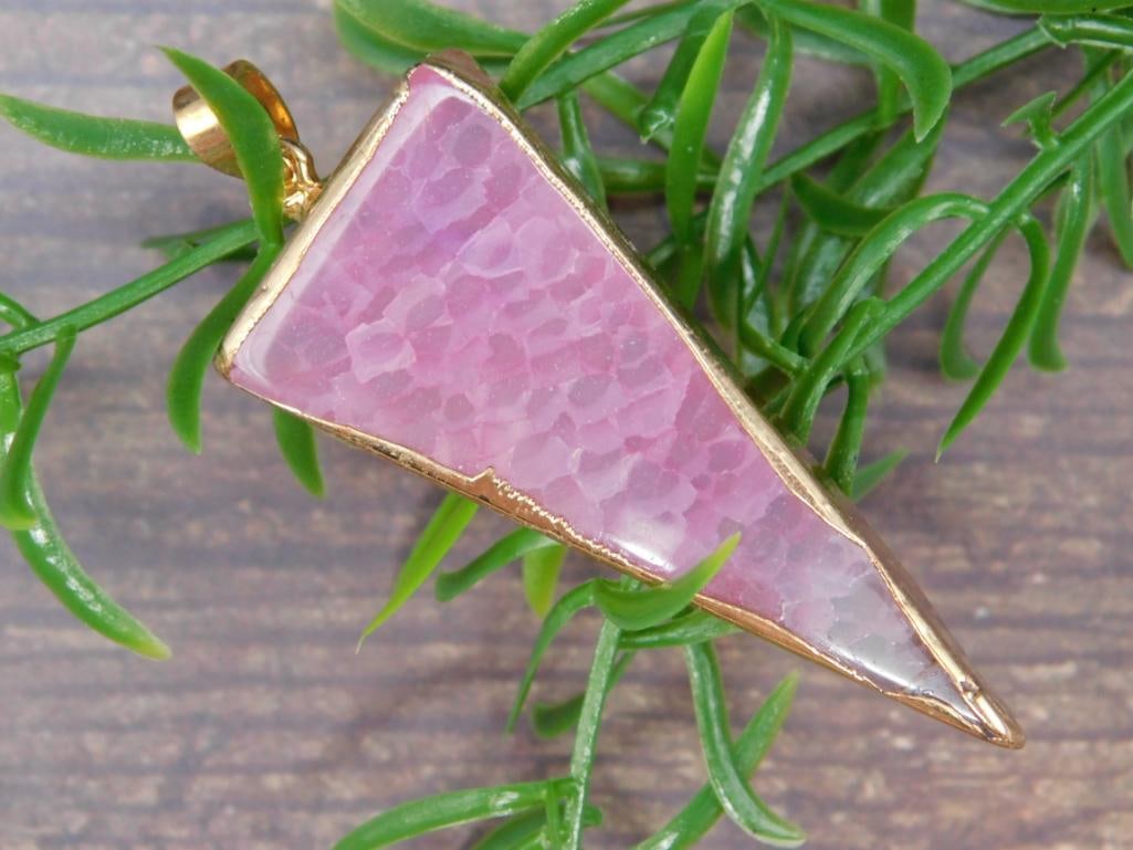 AGATE PENDANT ROCK STONE LAPIDARY SPECIMEN: AGATE PENDANT ROCK STONE LAPIDARY SPECIMEN