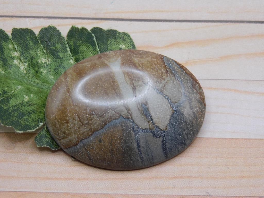 JASPER CABOCHON ROCK STONE LAPIDARY SPECIMEN (1 of 2)