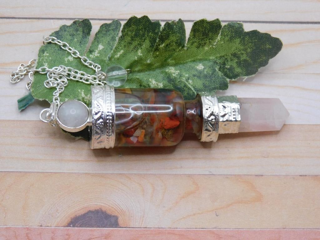 MIXED STONE PENDULUM ROCK STONE LAPIDARY SPECIMEN: MIXED STONE PENDULUM ROCK STONE LAPIDARY SPECIMEN