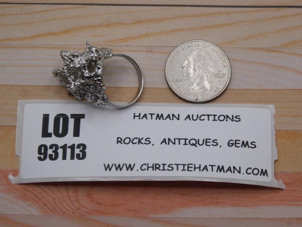 RING ROCK STONE LAPIDARY SPECIMEN - 2