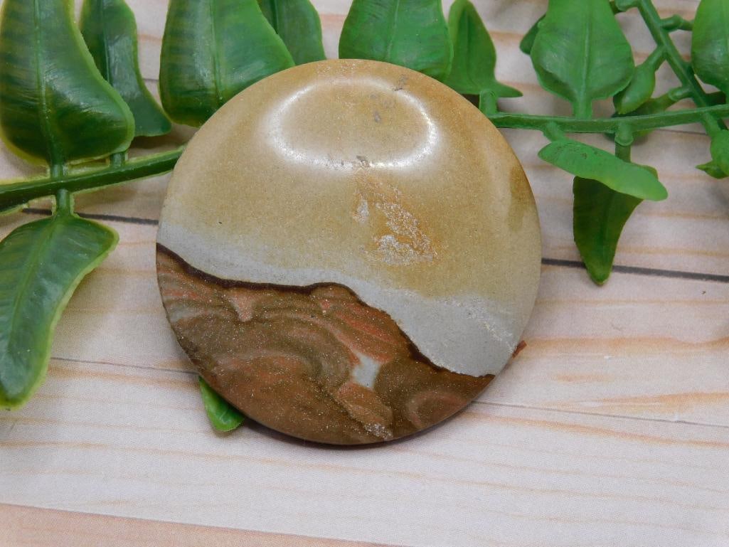 JASPER CABOCHON ROCK STONE LAPIDARY SPECIMEN (1 of 2)