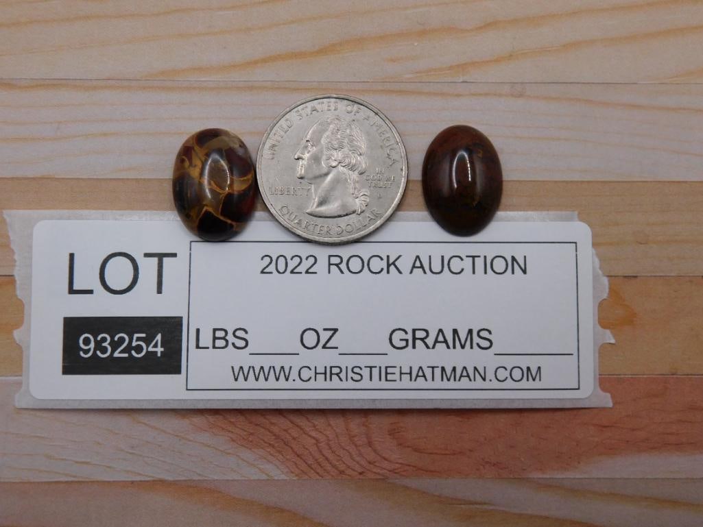 CABOCHONS ROCK STONE LAPIDARY SPECIMEN - 2