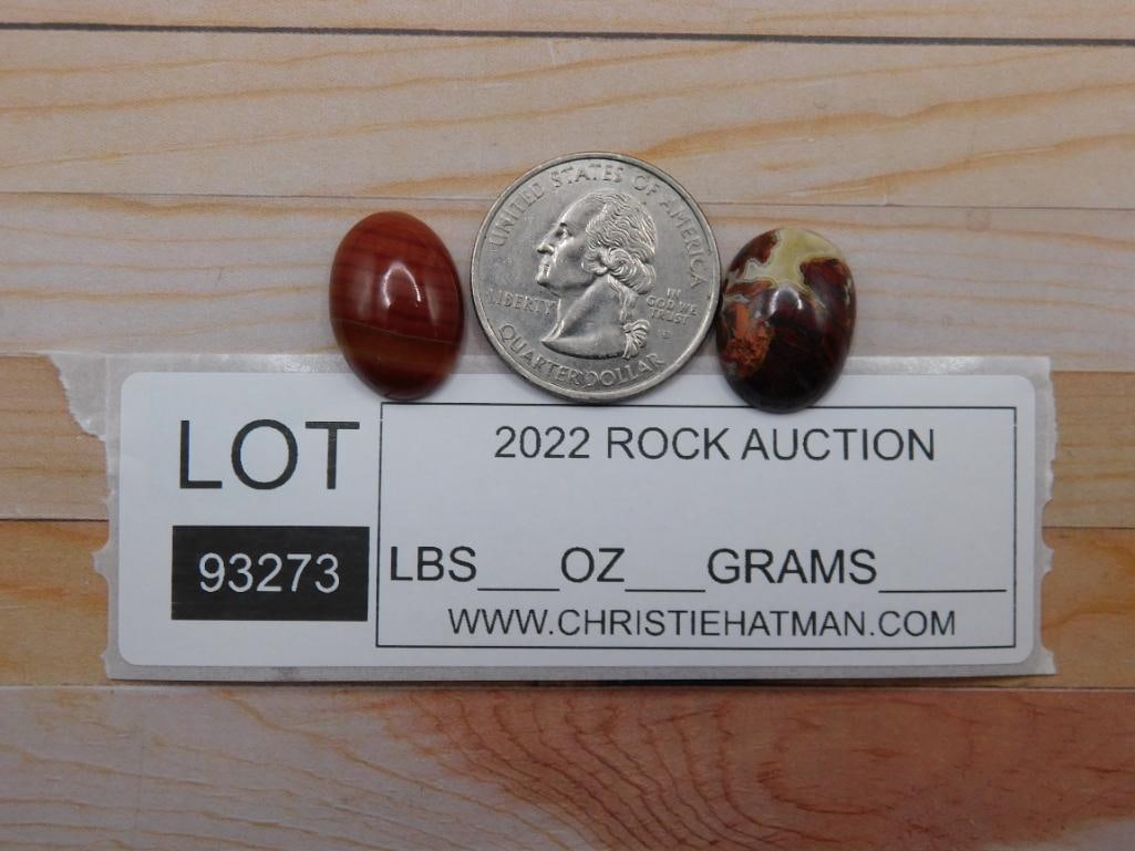 CABOCHONS ROCK STONE LAPIDARY SPECIMEN - 2