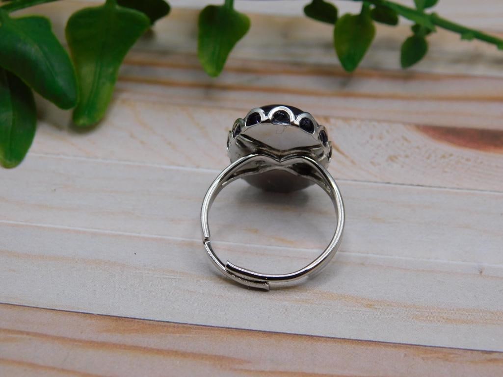 ABALONE RING ROCK STONE LAPIDARY SPECIMEN - 3