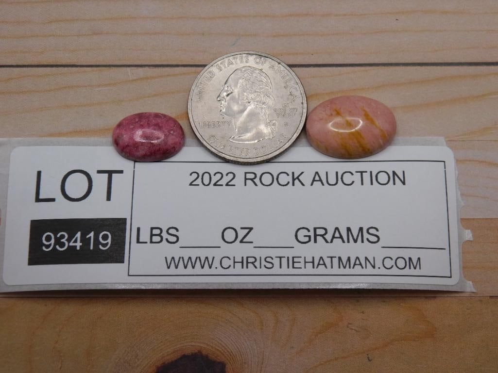 CABOCHONS ROCK STONE LAPIDARY SPECIMEN - 2