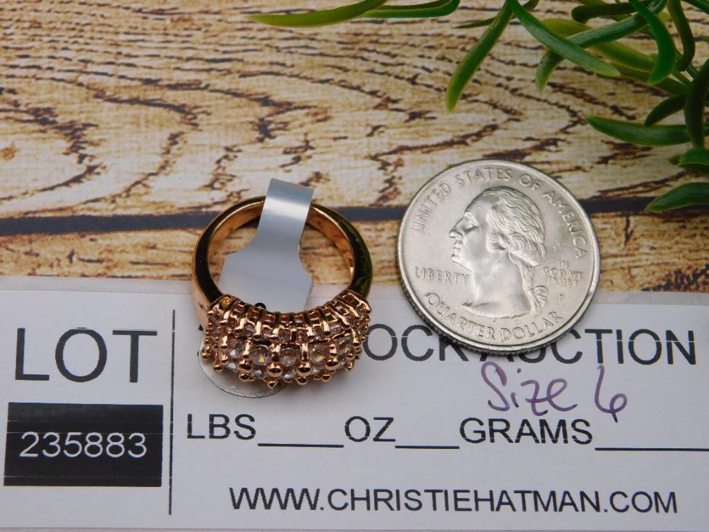 STONE RING ROCK STONE LAPIDARY SPECIMEN - 2