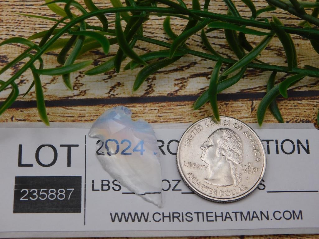 OPALITE HAND KNAPPED TOOL ROCK STONE LAPIDARY SPECIMEN - 2