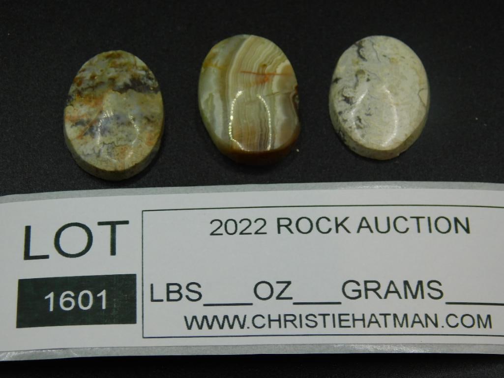 CABOCHONS ROCK STONE LAPIDARY SPECIMEN - 4