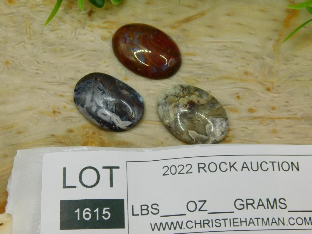 CABOCHONS ROCK STONE LAPIDARY SPECIMEN - 4