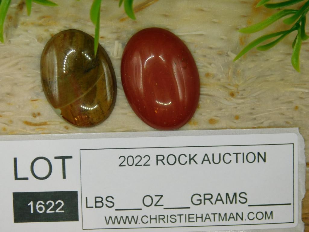 CABOCHONS ROCK STONE LAPIDARY SPECIMEN - 4