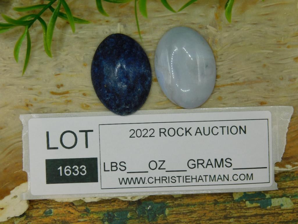 CABOCHONS ROCK STONE LAPIDARY SPECIMEN - 4