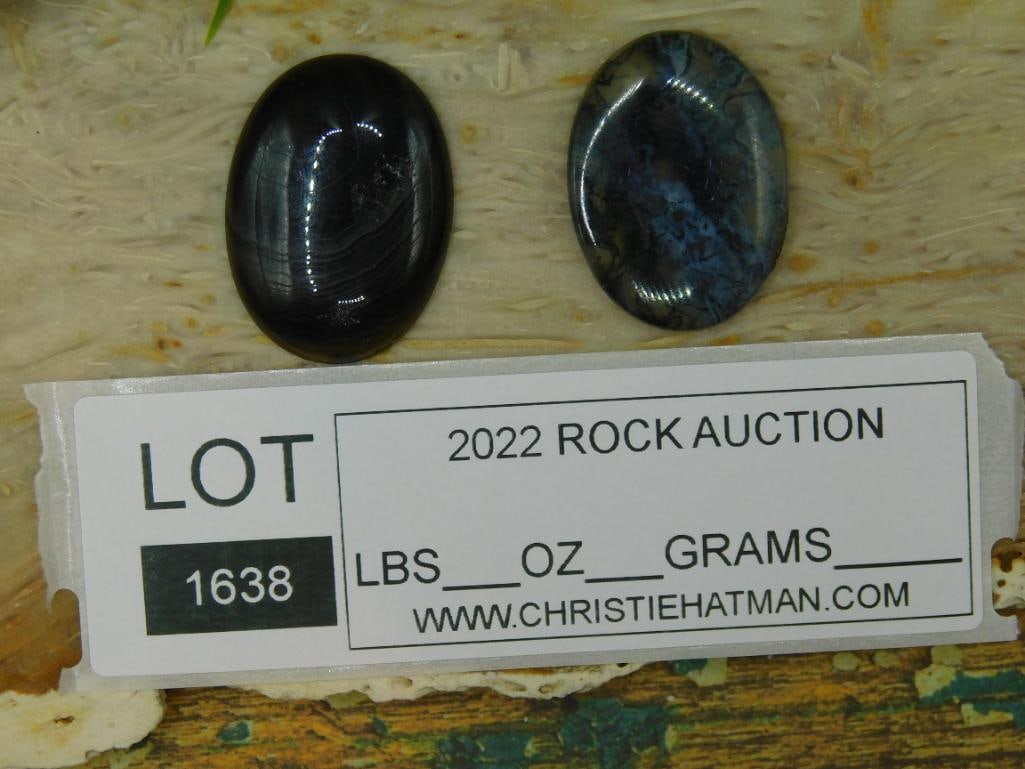 CABOCHONS ROCK STONE LAPIDARY SPECIMEN - 6
