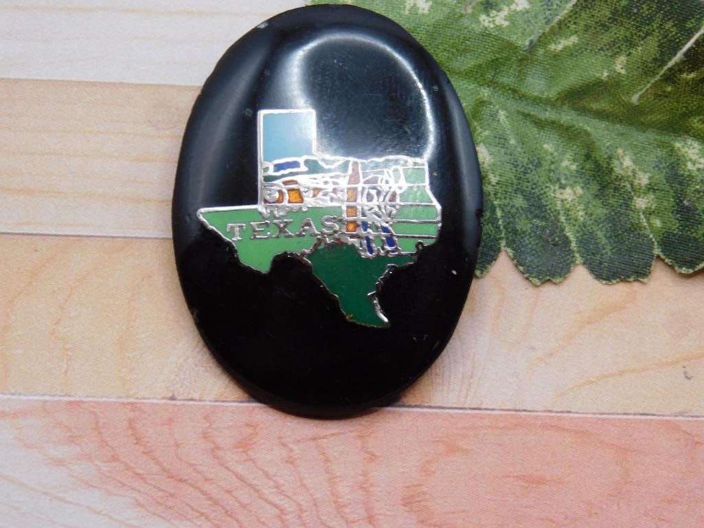 TEXAS CABOCHON ROCK STONE LAPIDARY SPECIMEN: TEXAS CABOCHON ROCK STONE LAPIDARY SPECIMEN