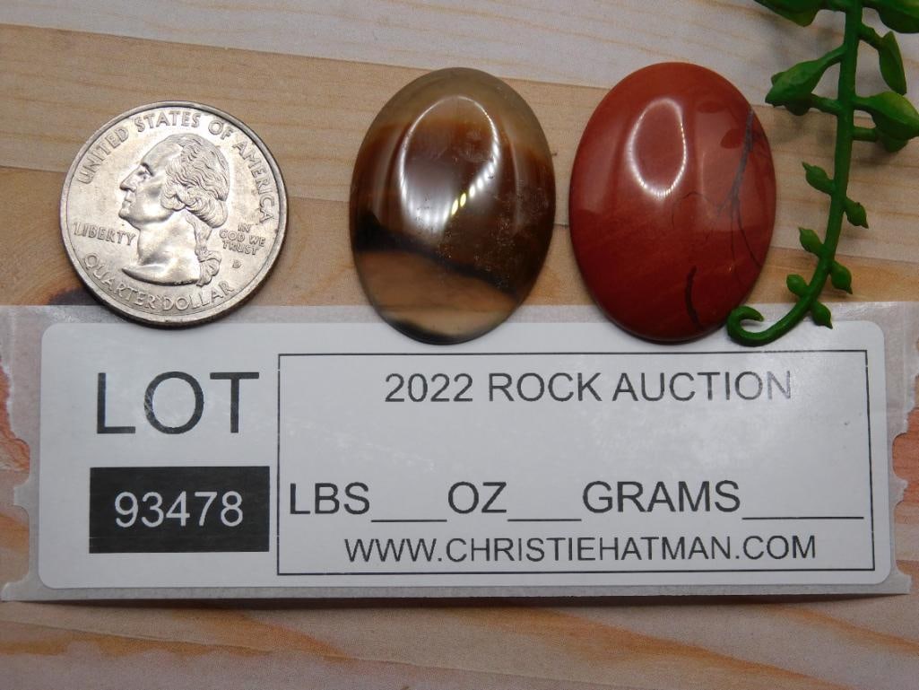 CABOCHONS ROCK STONE LAPIDARY SPECIMEN - 2