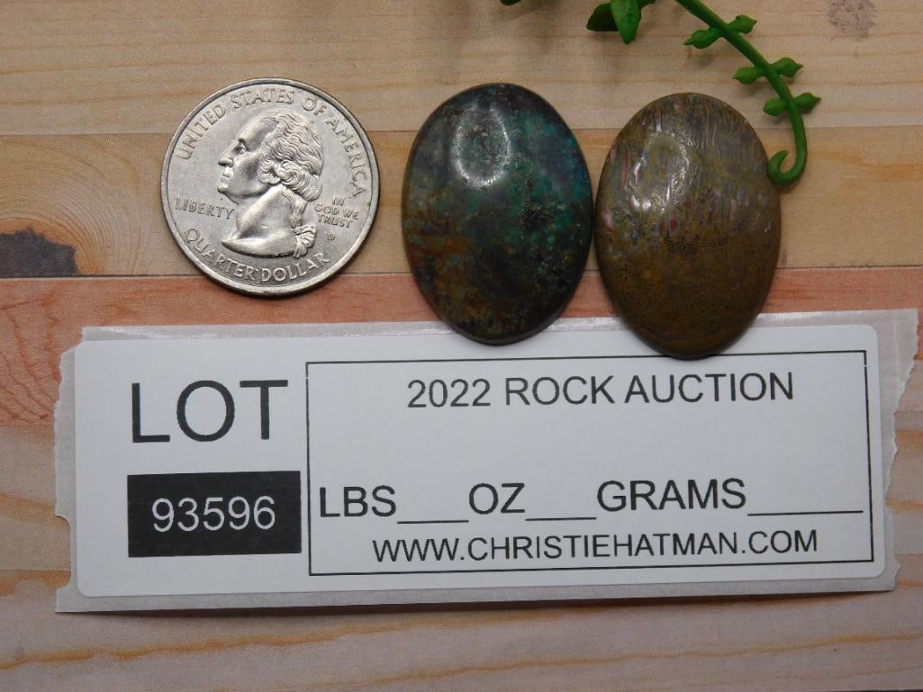 CABOCHONS ROCK STONE LAPIDARY SPECIMEN - 2