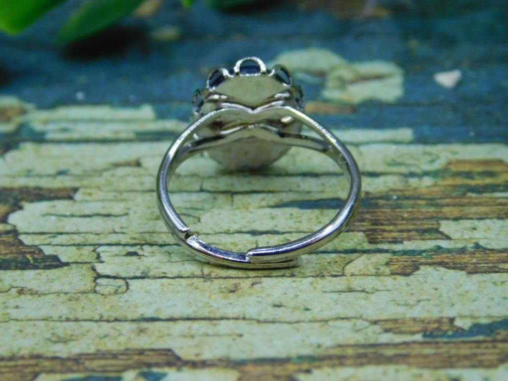 ABALONE RING ROCK STONE LAPIDARY SPECIMEN - 3