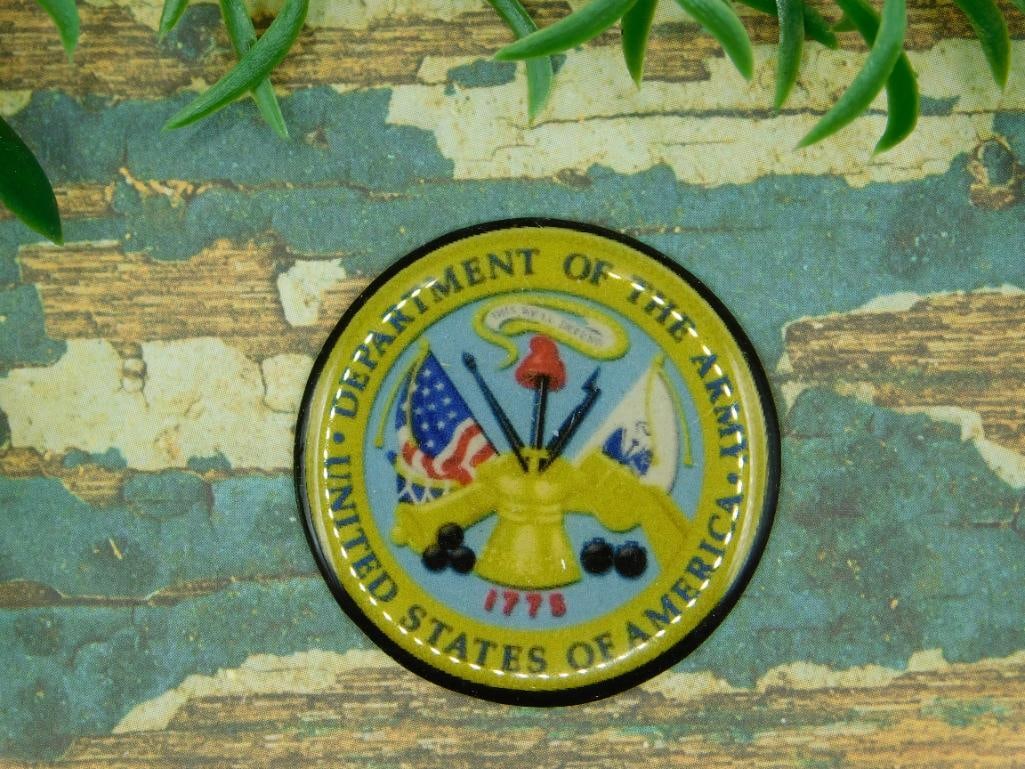 ARMY CABOCHON ROCK STONE LAPIDARY SPECIMEN: ARMY CABOCHON ROCK STONE LAPIDARY SPECIMEN