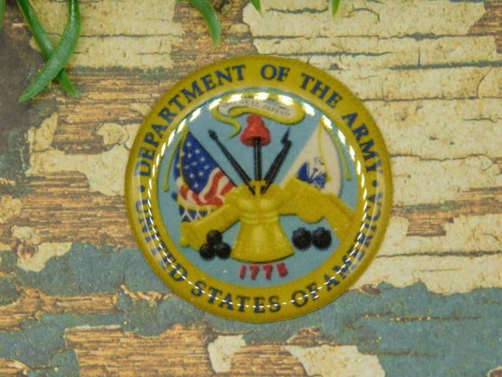 ARMY CABOCHON ROCK STONE LAPIDARY SPECIMEN: ARMY CABOCHON ROCK STONE LAPIDARY SPECIMEN