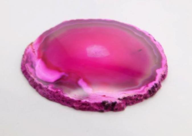 AGATE SLICE ROCK STONE LAPIDARY SPECIMEN: AGATE SLICE ROCK STONE LAPIDARY SPECIMEN