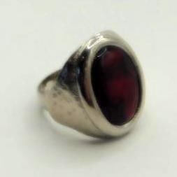 ABALONE STONE RING ROCK STONE LAPIDARY SPECIMEN: ABALONE STONE RING ROCK STONE LAPIDARY SPECIMEN