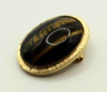 TIGERS EYE RING ROCK STONE LAPIDARY SPECIMEN: TIGERS EYE RING ROCK STONE LAPIDARY SPECIMEN