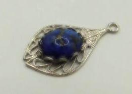 LAPIS LAZULI PENDANT ROCK STONE LAPIDARY SPECIMEN: LAPIS LAZULI PENDANT ROCK STONE LAPIDARY SPECIMEN