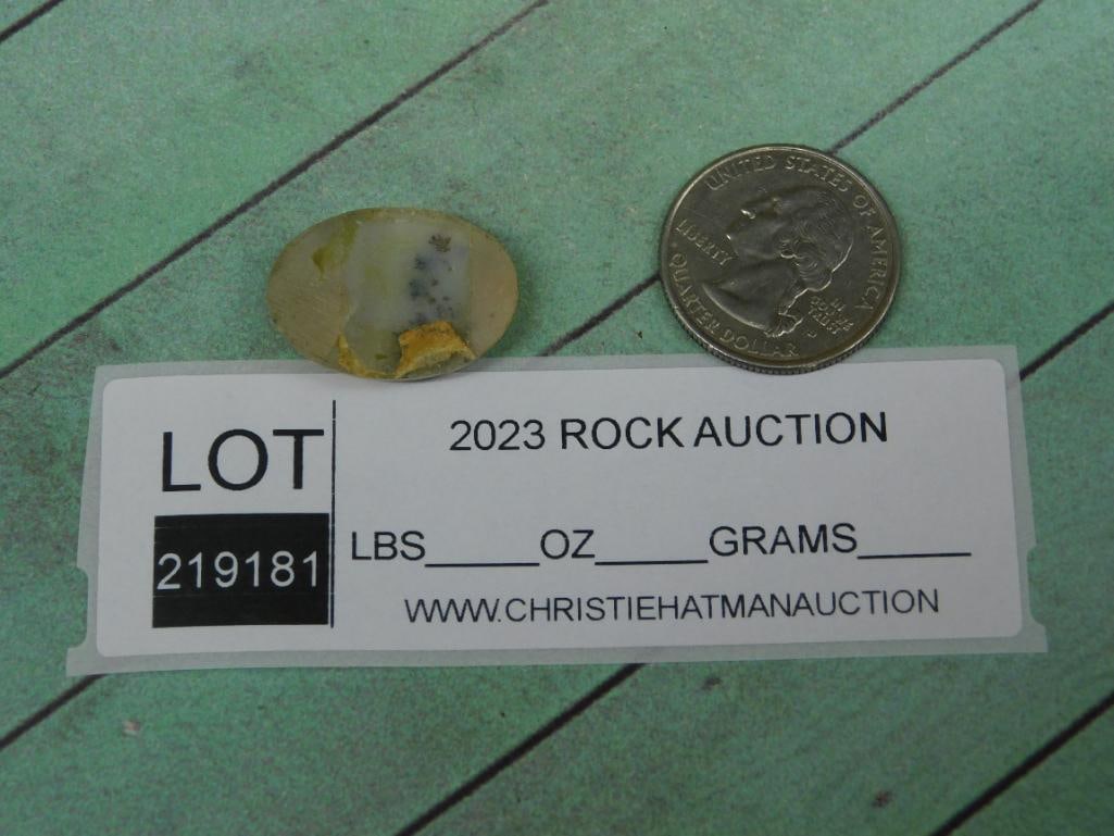 CABOCHON ROCK STONE LAPIDARY SPECIMEN - 2