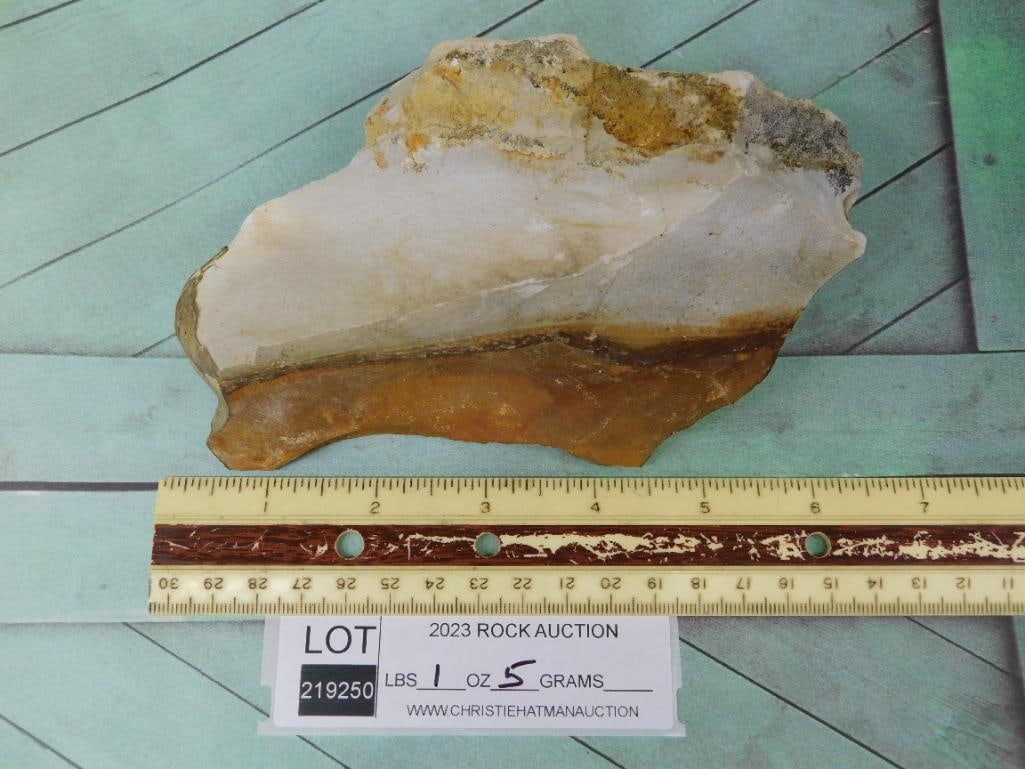 JASPER ROCK STONE LAPIDARY SPECIMEN - 2