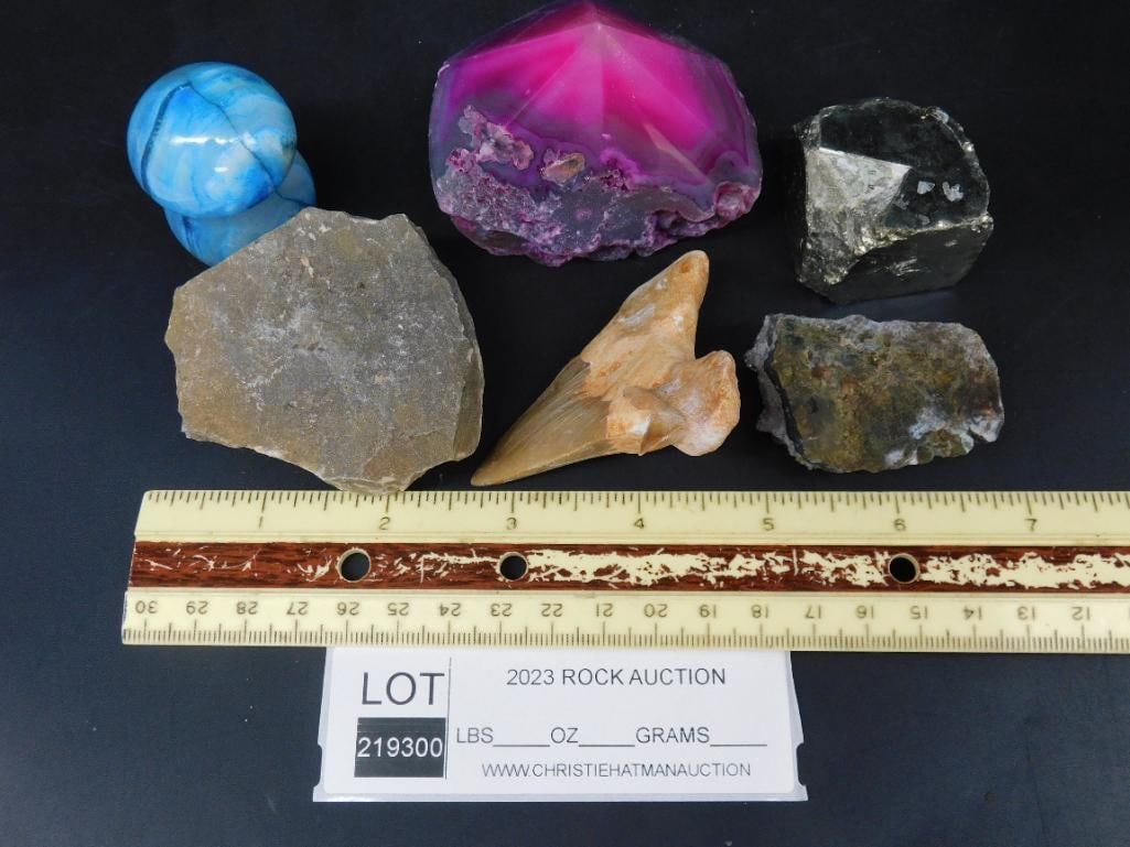 MIXED LOT ROCK STONE LAPIDARY SPECIMEN - 2