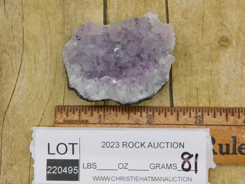 AMETHYST ROCK STONE LAPIDARY SPECIMEN - 2