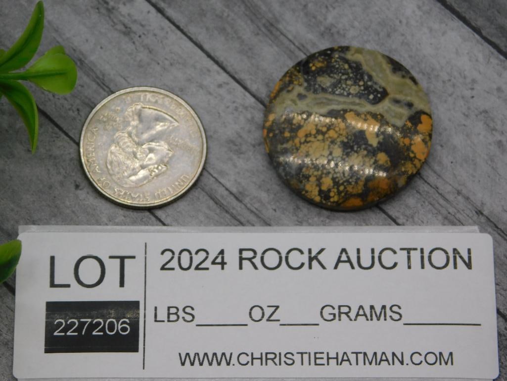 CABOCHON ROCK STONE LAPIDARY SPECIMEN - 2