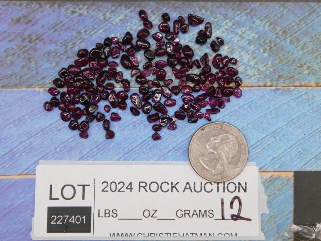 GARNET ROCK STONE LAPIDARY SPECIMEN - 2