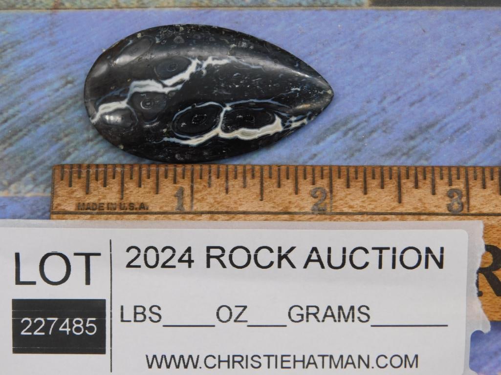 CABOCHON ROCK STONE LAPIDARY SPECIMEN - 2
