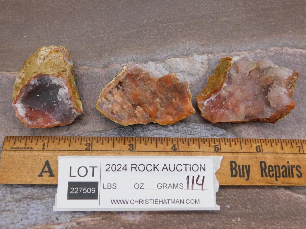 CAVE GEODE ROCK STONE LAPIDARY SPECIMEN - 2