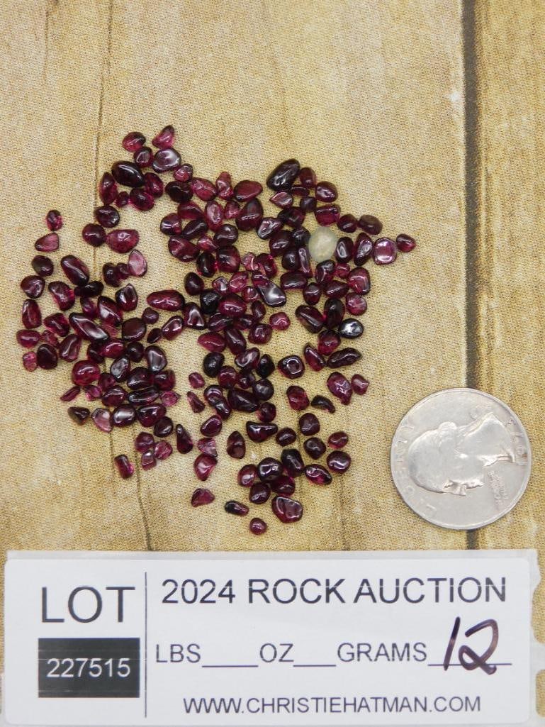 GARNET ROCK STONE LAPIDARY SPECIMEN - 2