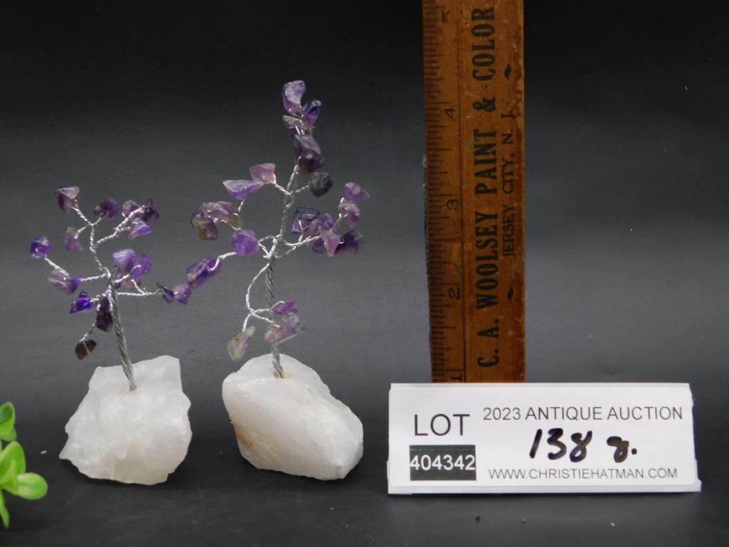 STONE TREES ROCK STONE LAPIDARY SPECIMEN - 2