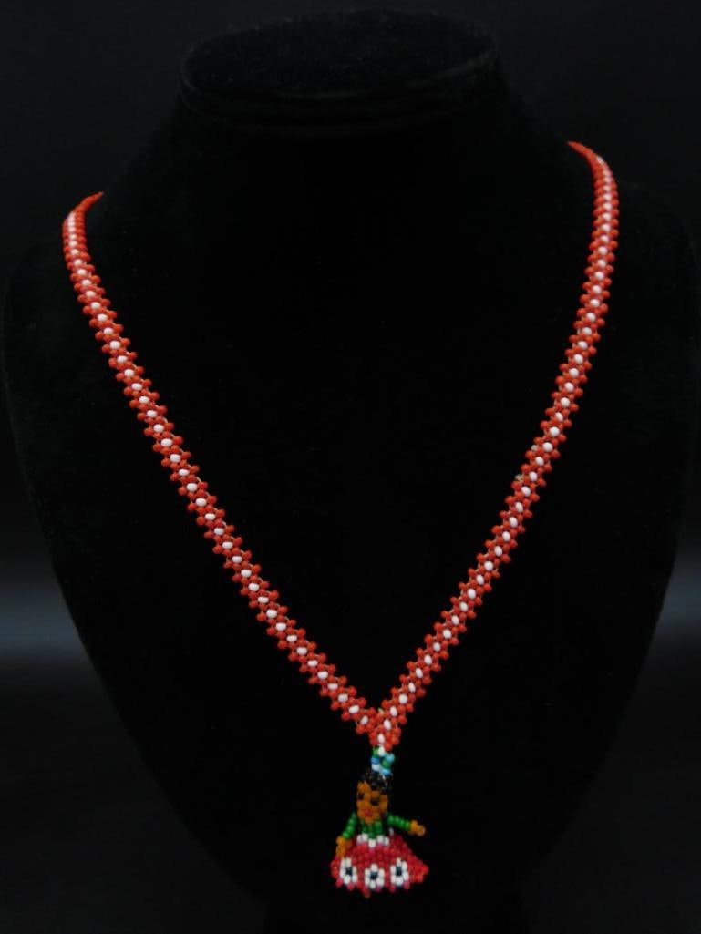 SEED BEAD NECKLACE - 2