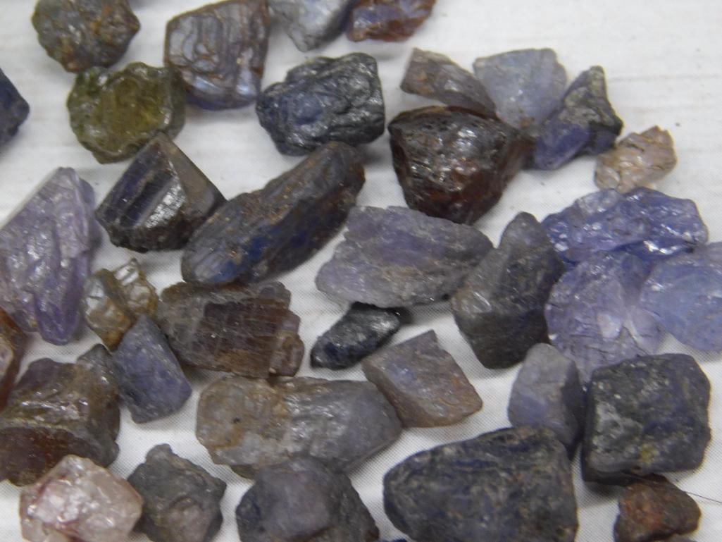 FLUORITE CHIPS ROCK STONE LAPIDARY SPECIMEN - 2